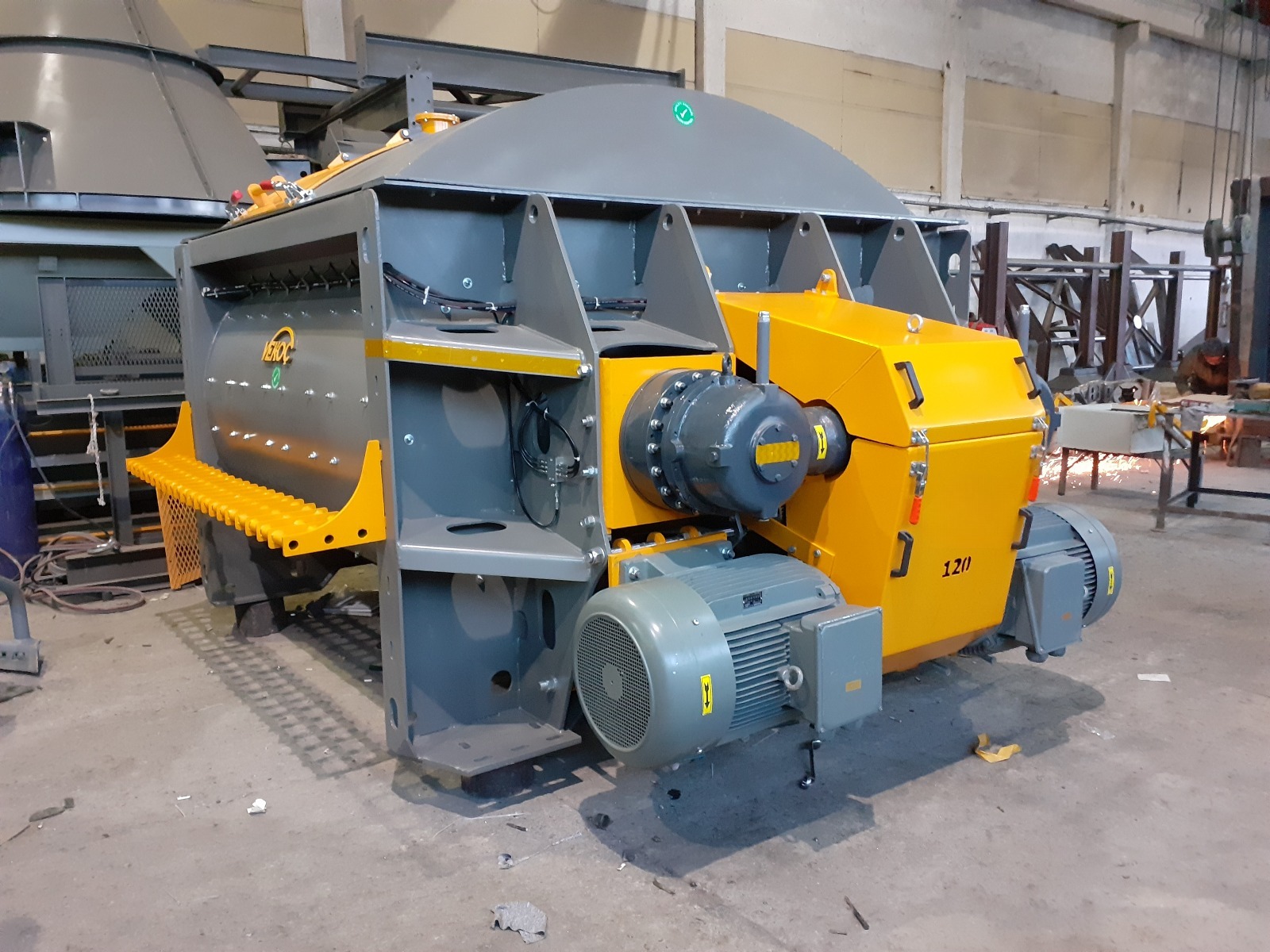 Beton Karıştırıcı TWİN ŞAFT TW-901