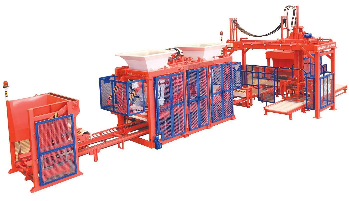 Beton Parke Makinası FULL OTOMATİK KPM 1036-TS 