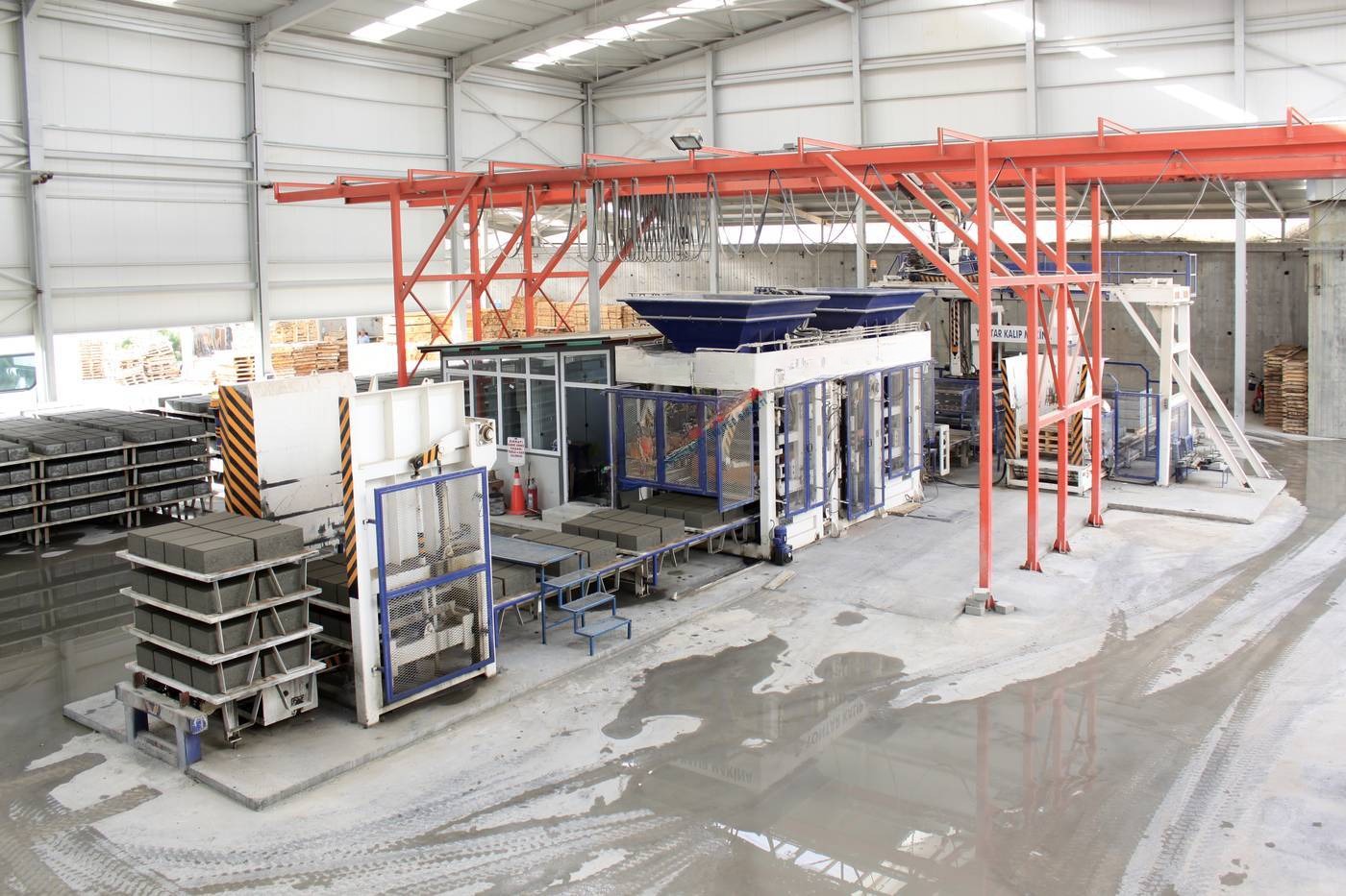 Beton Parke Makinası Full Otomatik KPM-8036-TS