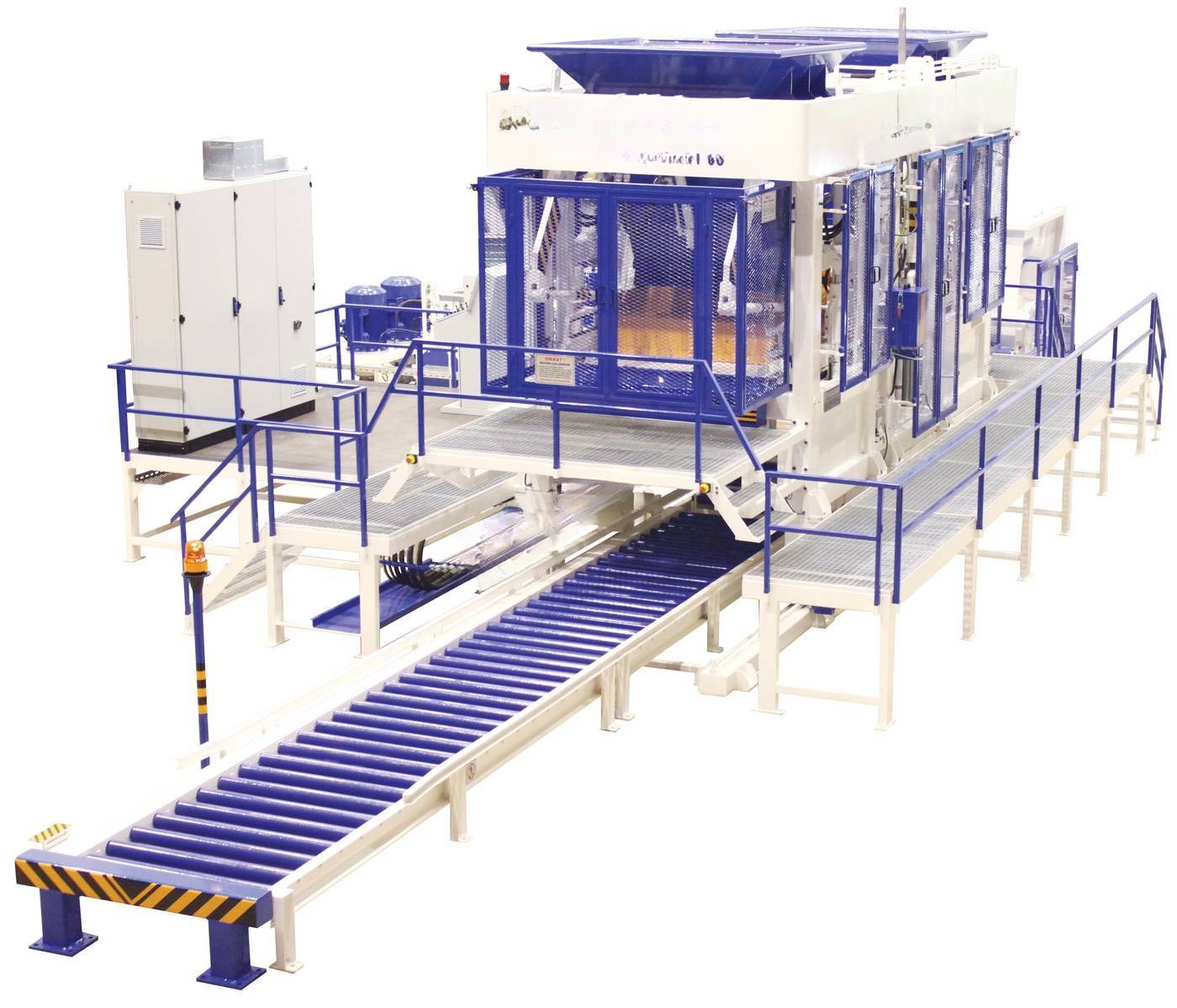 Beton Parke Makinası Full Otomatik KPM-9036